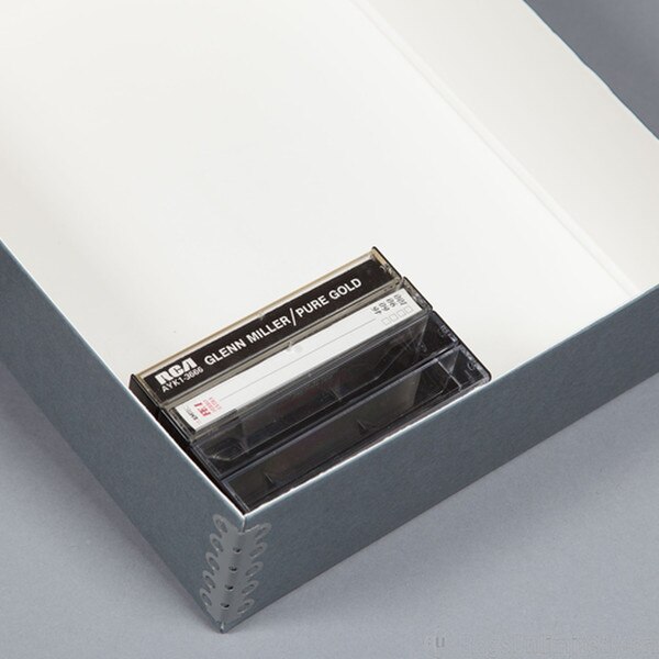 Archival Audio Cassette Storage Box